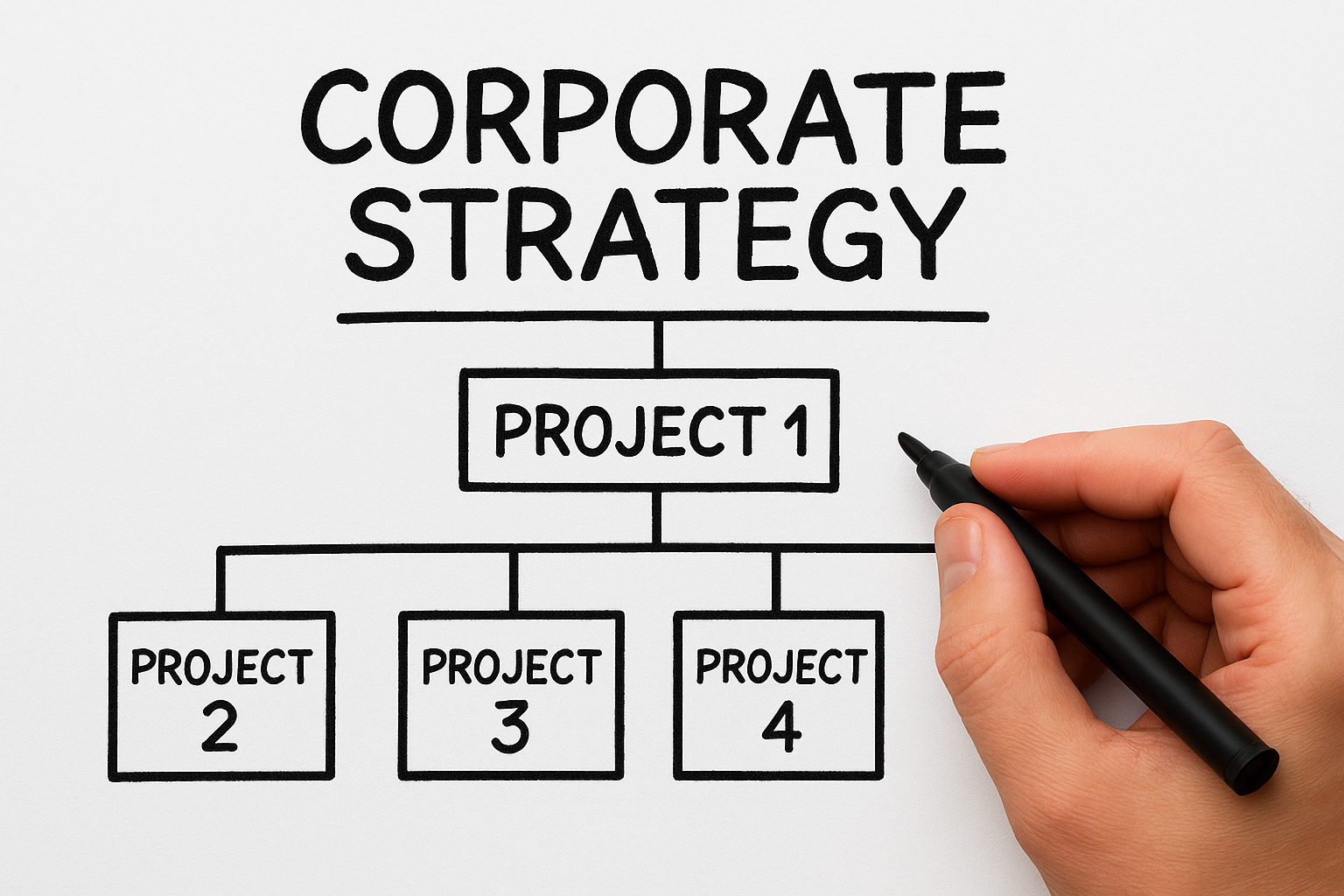 Corporate Strategy diagram